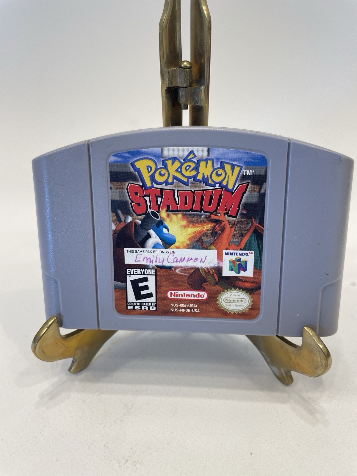 Pokemon Stadium – Nintendo 64 (N64) – Loose Cartridge – Tested and working