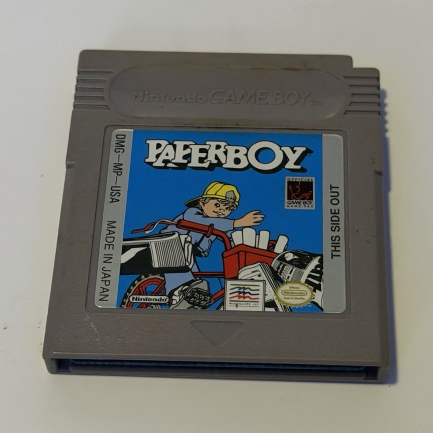 Nintendo Paperboy Nintendo Game Boy Game Cartridge NTSC-U/C US/Canada