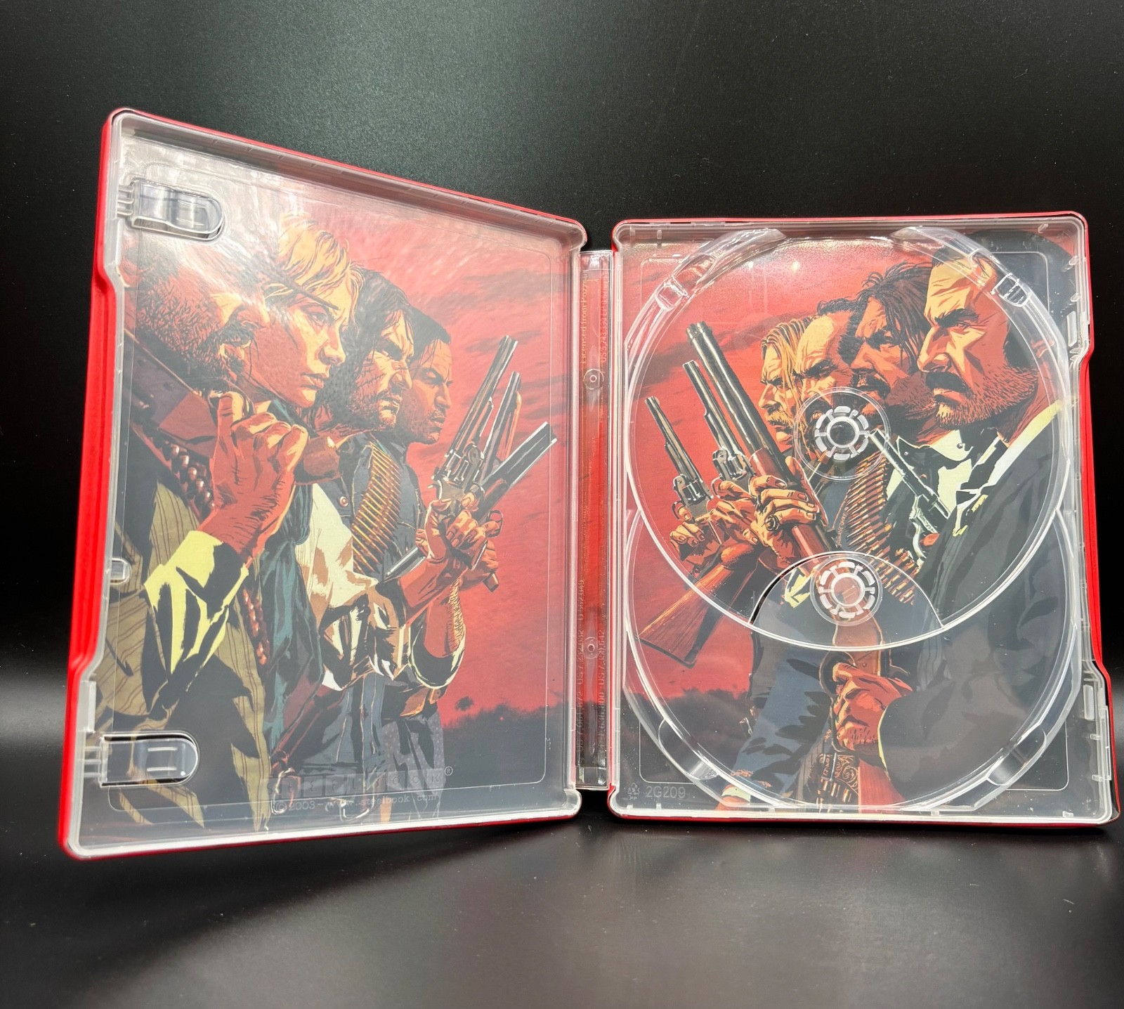 Red Dead Redemption II Steelbook Edition PlayStation 4 – No Map