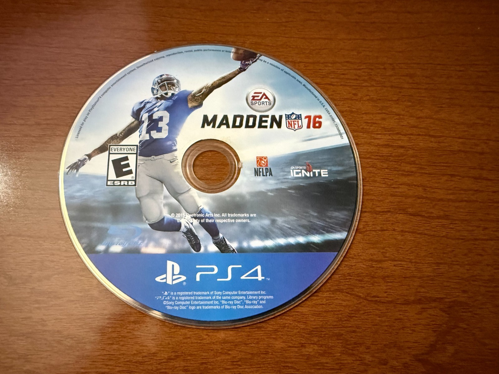 Madden NFL 16 (Sony PlayStation 4 PS4 2015) DISC ONLY – NO TRACKING 6836