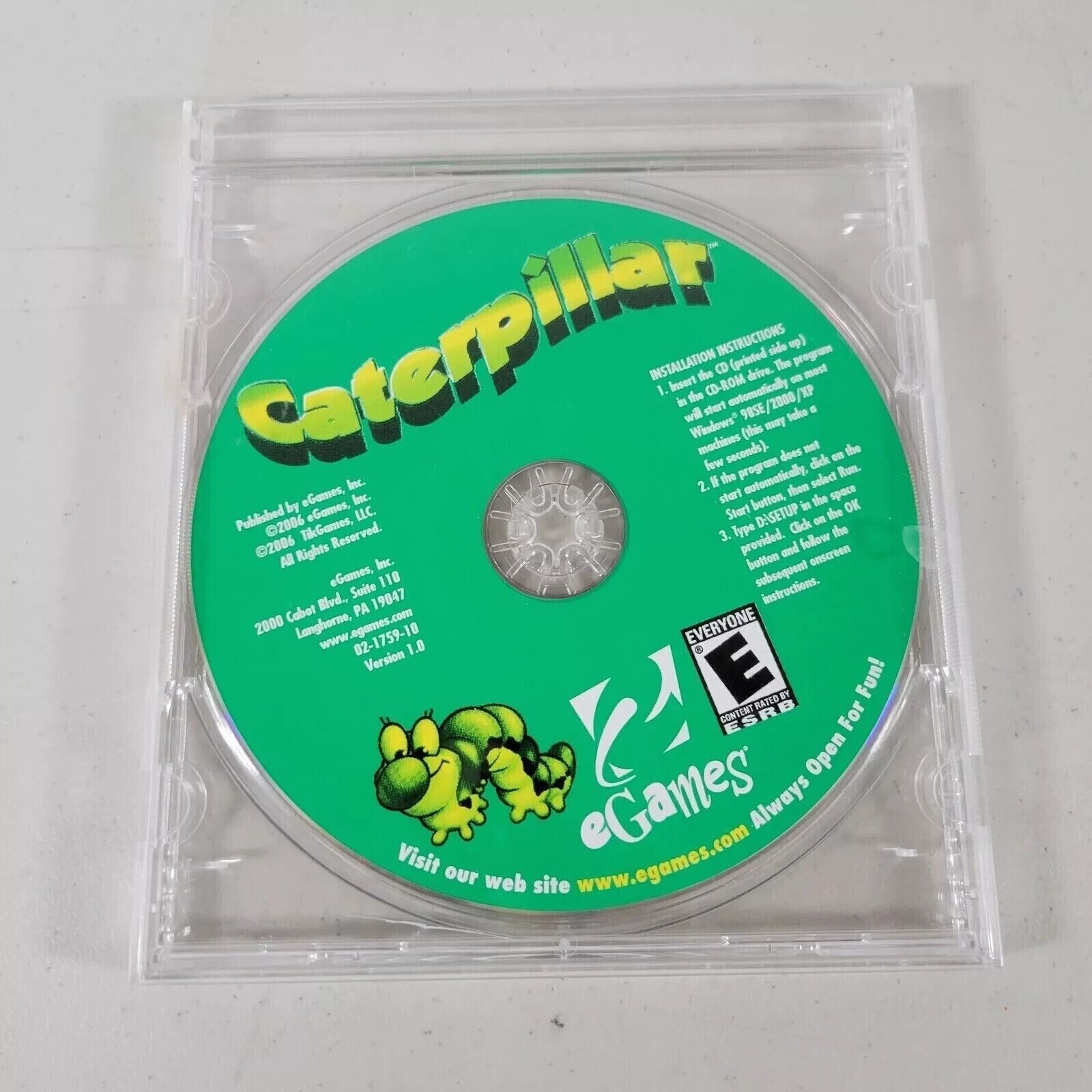 PC Games Caterpillar, Crosswords, Diamond Drop, Drop, Hidden Gems, Mahjongg, +