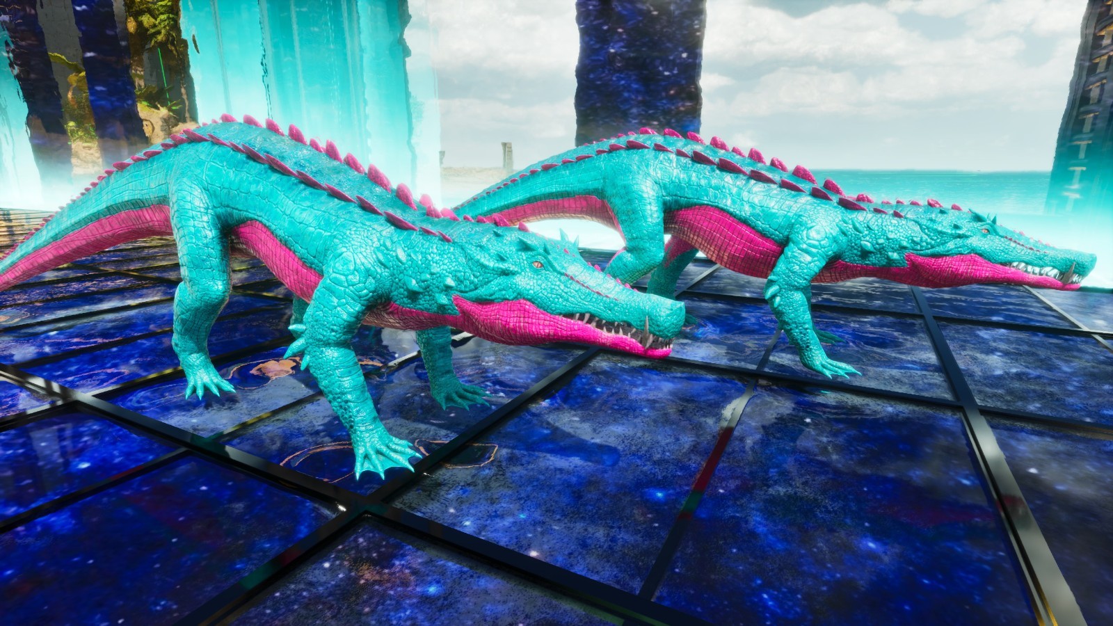 ⚡ARK Survival Ascended PvE PC/XBOX/PS5 Kaprosuchus Top Stats 1049 Melee