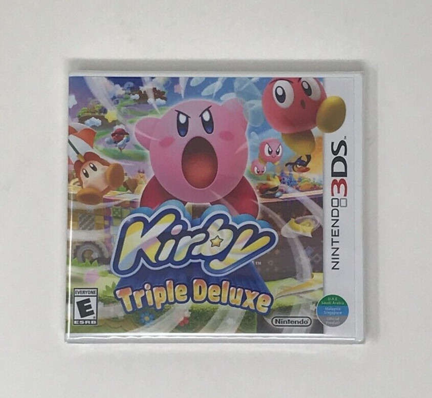 Kirby Triple Deluxe World Edition Nintendo 3DS Brand New & Factory Sealed!