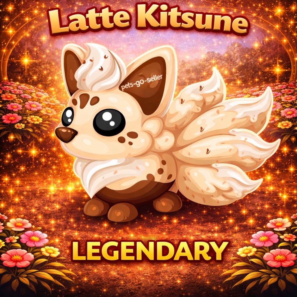 LATTE KITSUNE (CHEAP) ADOPT A PET FROM ME – CHEAPEST ON EBAY