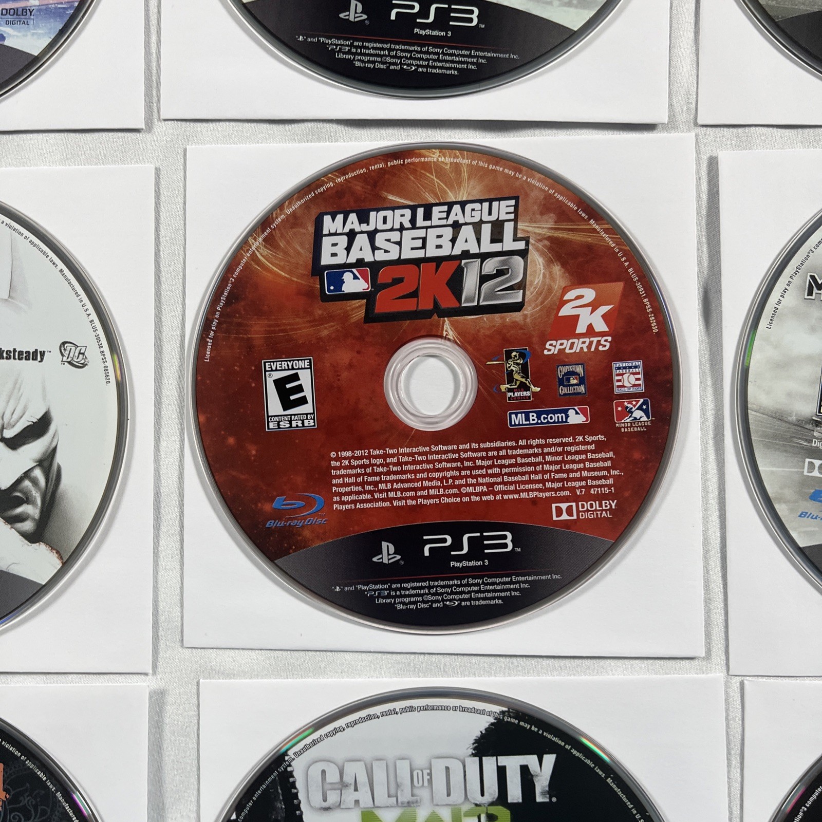 PlayStation 3 Game Lot of 10 PS3 Disc Only Various Titles Tested Working Clean