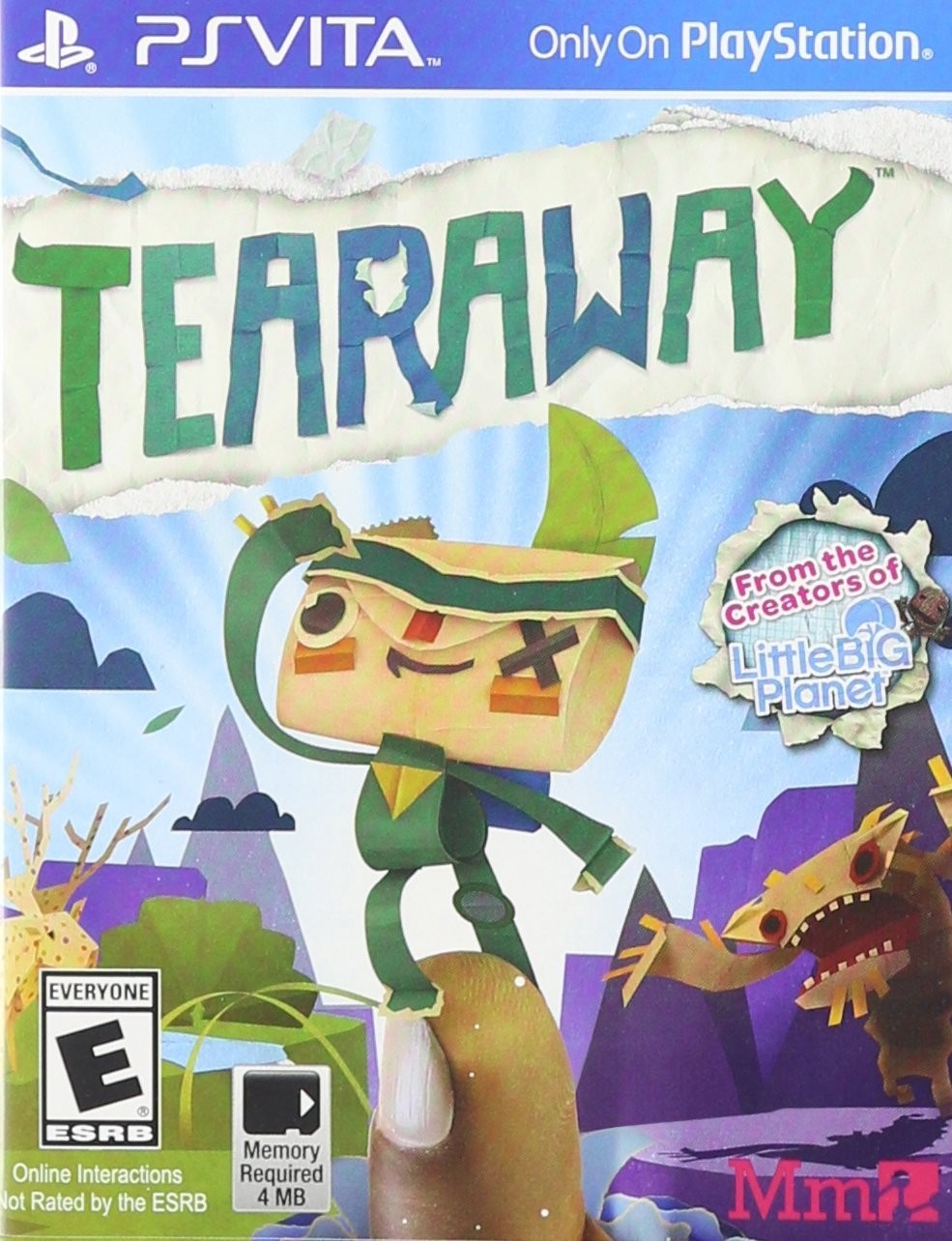 📦🧶 Tearaway, Complete (PS Vita)