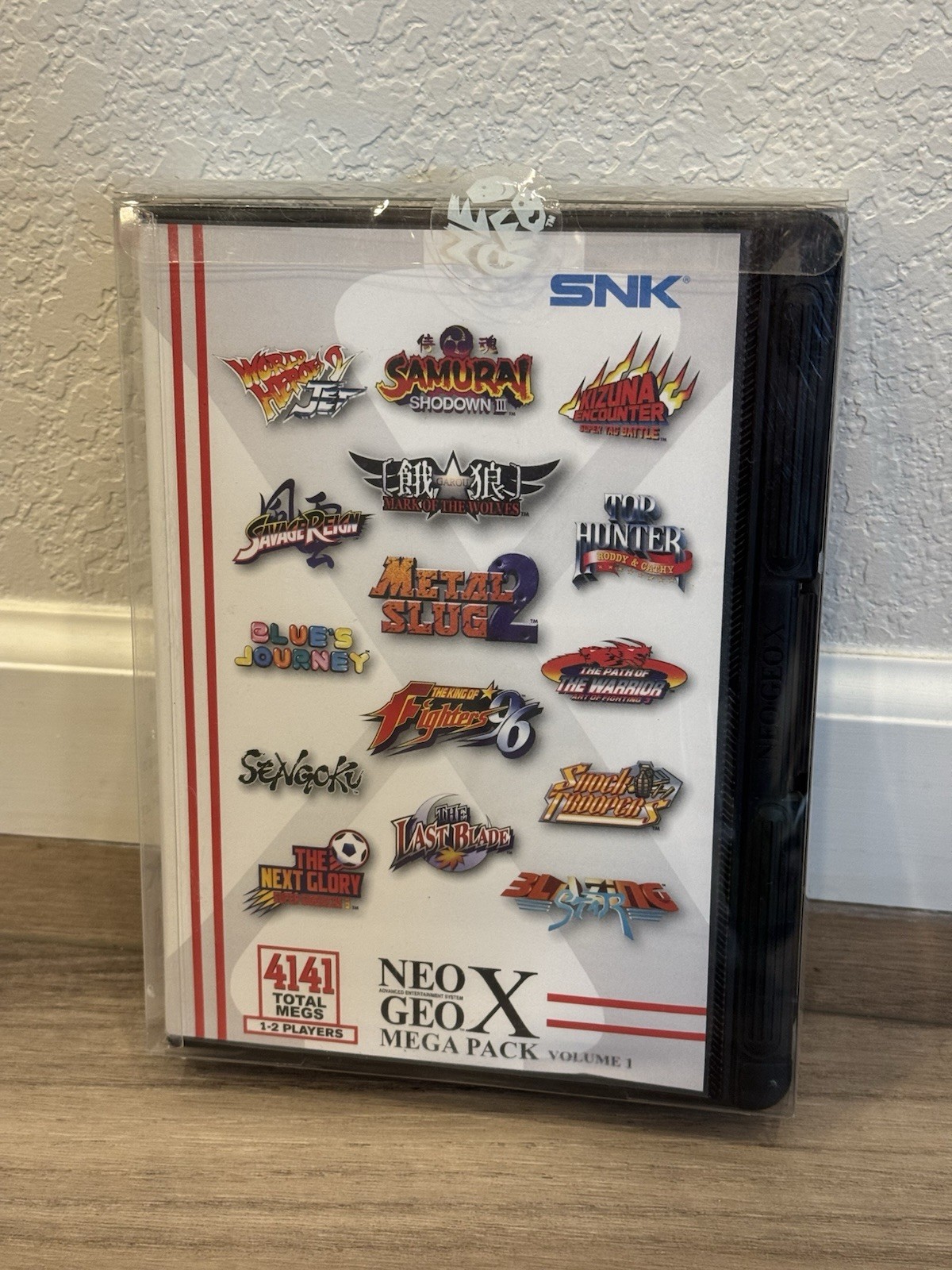 SNK Neo Geo X Mega Pack Volume 1 Never Used