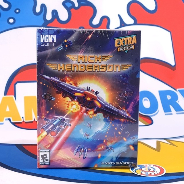 Rick Henderson [Extra Edition] PS5 US New (Game in Multi-Languages/Shoot’em up/V