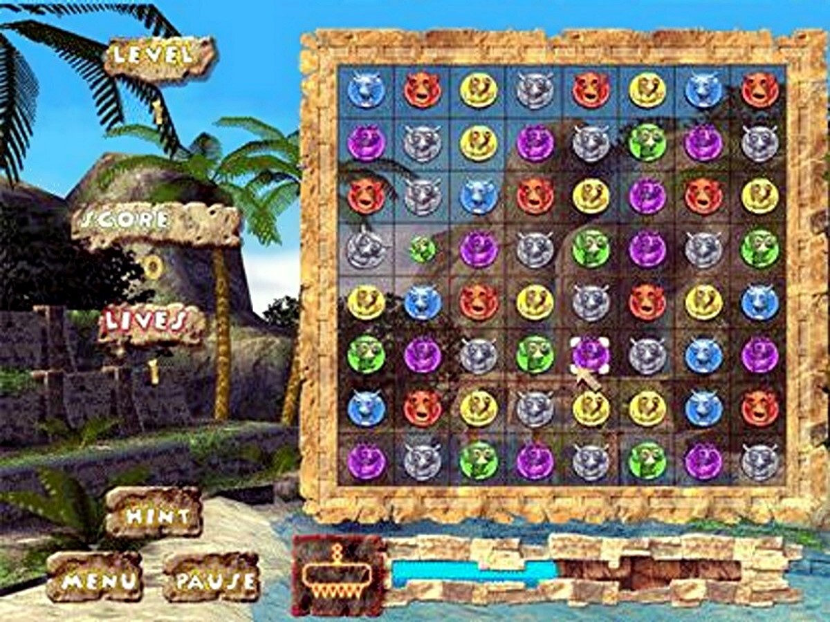 Gems of Amazon – Ultimate Puzzle Quest PC Software Game Sealed New