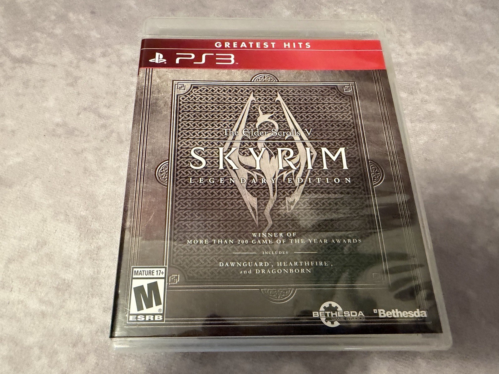 PS3 Game Lot Bethesda SKYRIM Fallout 3 Doom 3 See Images Strategy Guide