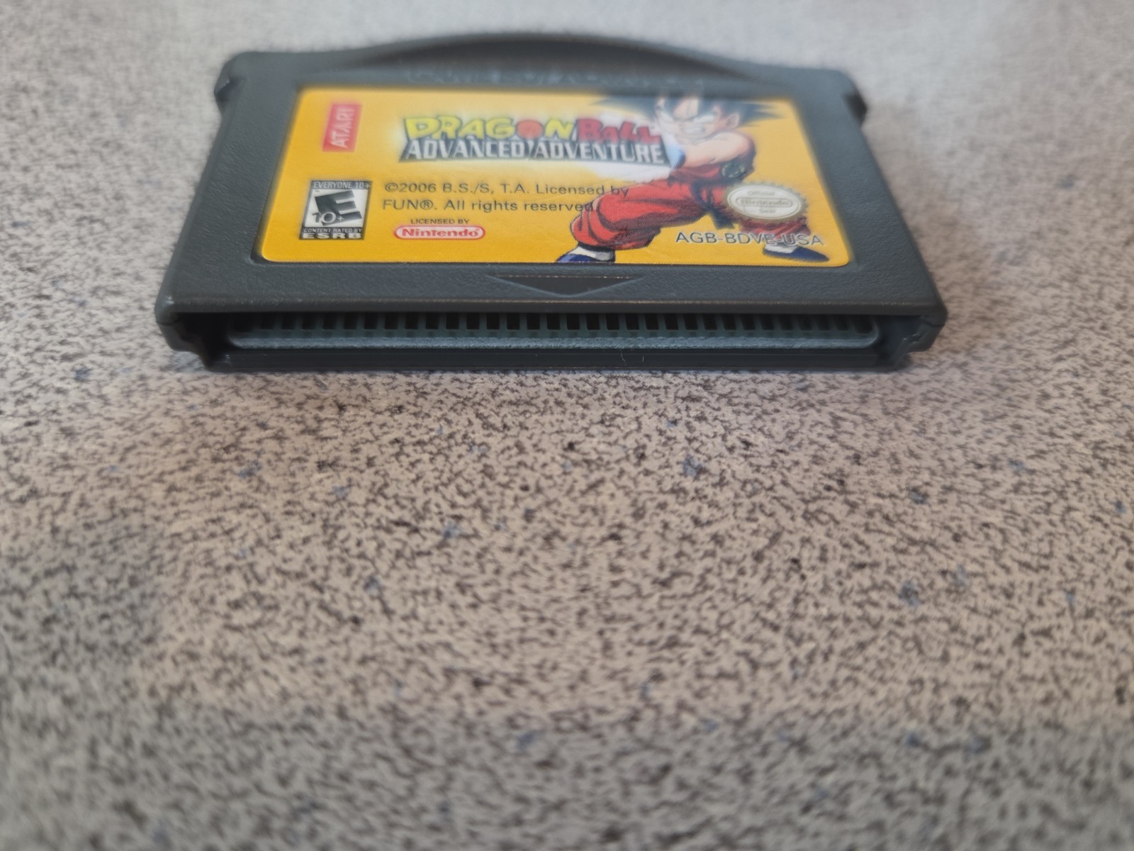 Dragon Ball Advanced Adventure Nintendo GameBoy Authentic Tested Saves GBA