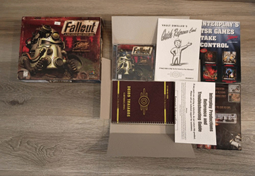 Fallout A Post Nuclear Role Playing Game PC CD-ROM CIB Vintage RARE 1997