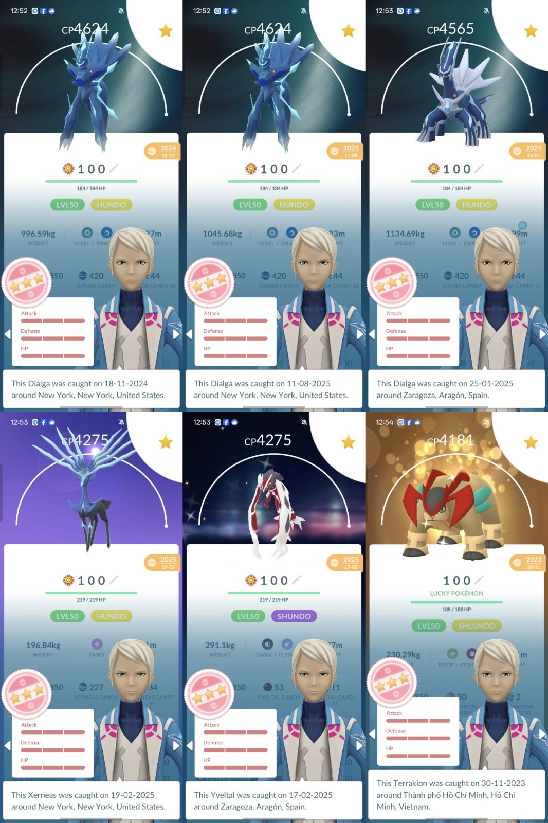 Level 77 Acc Super Stacked Rare Acc 500 Shiny Legendary 120+ Hundo Legendary