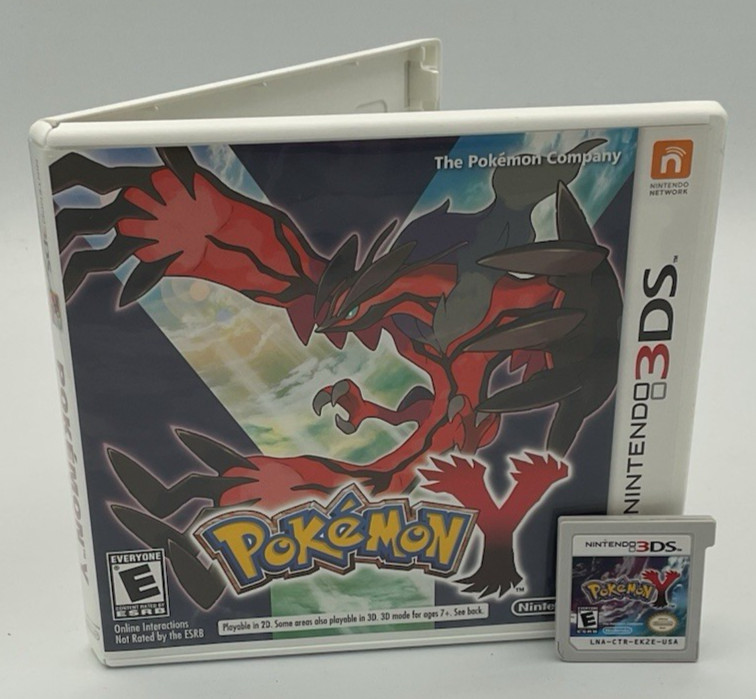 Nintendo 3DS Pokemon Y 2013 TESTED COMPLETE Fast Free Shipping!