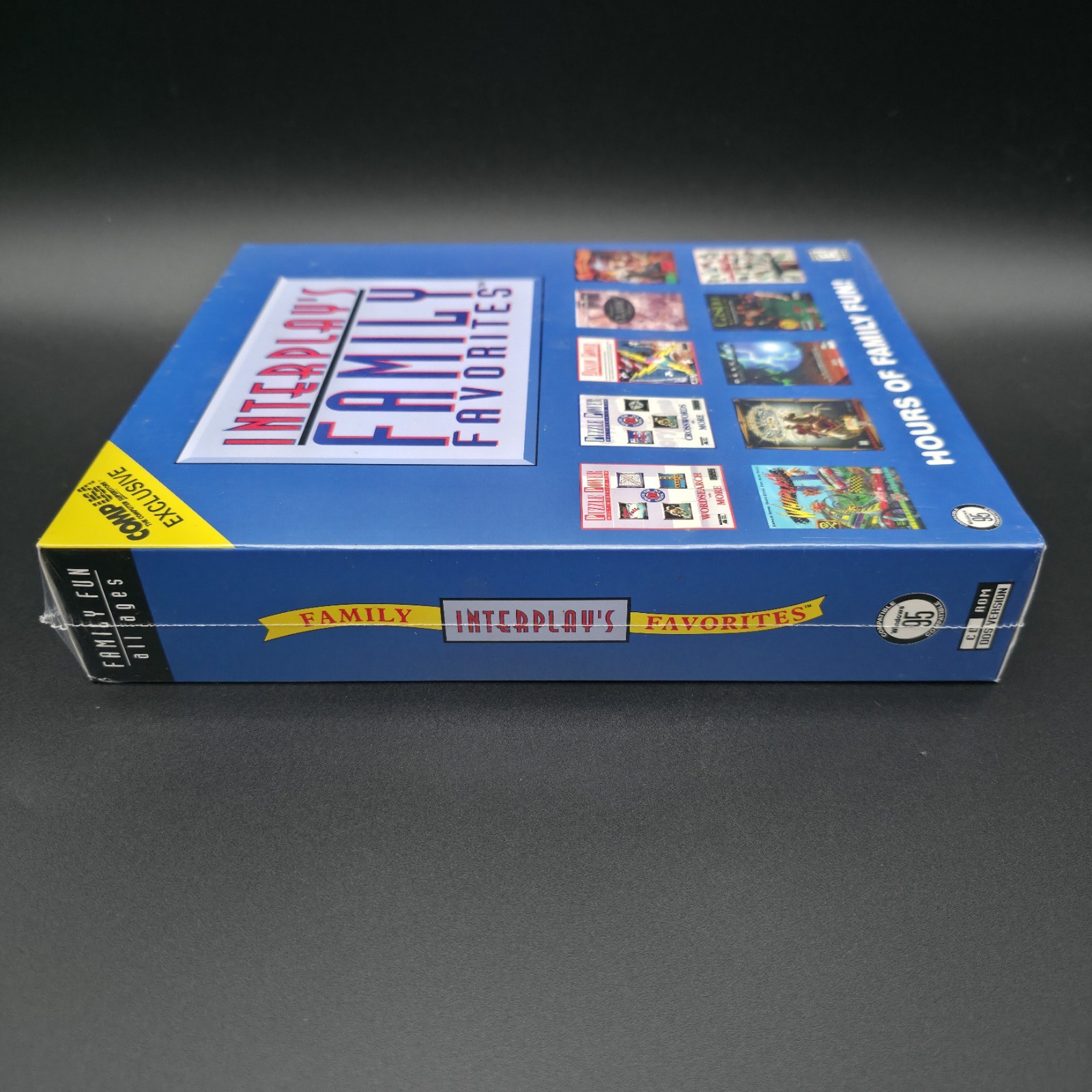 Interplay’s Family Favorites: Hours of Family Fun!, 1998, Big Box, New & Sealed