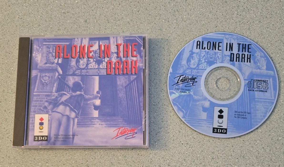 Alone in the Dark (3DO, 1994) in jewel case – no manual Tested and Working
