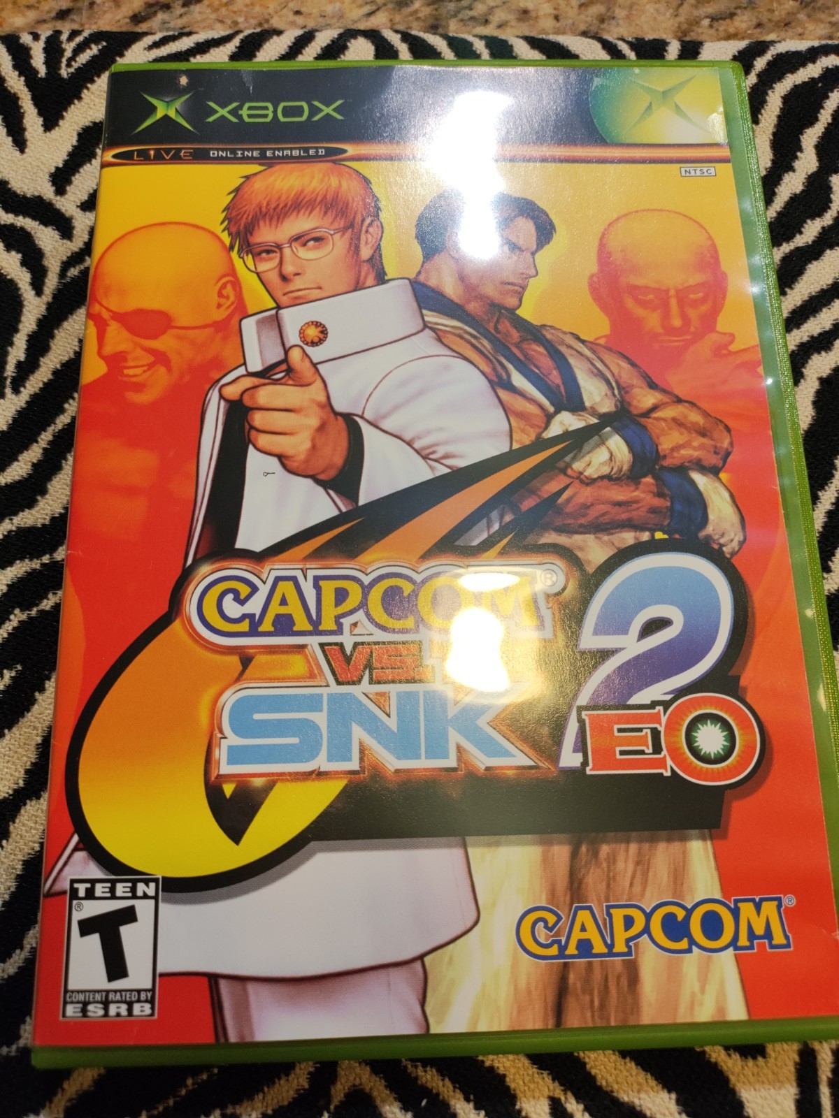 Capcom vs. SNK 2: EO (Xbox, 2003) Complete Tested Working – Free Ship