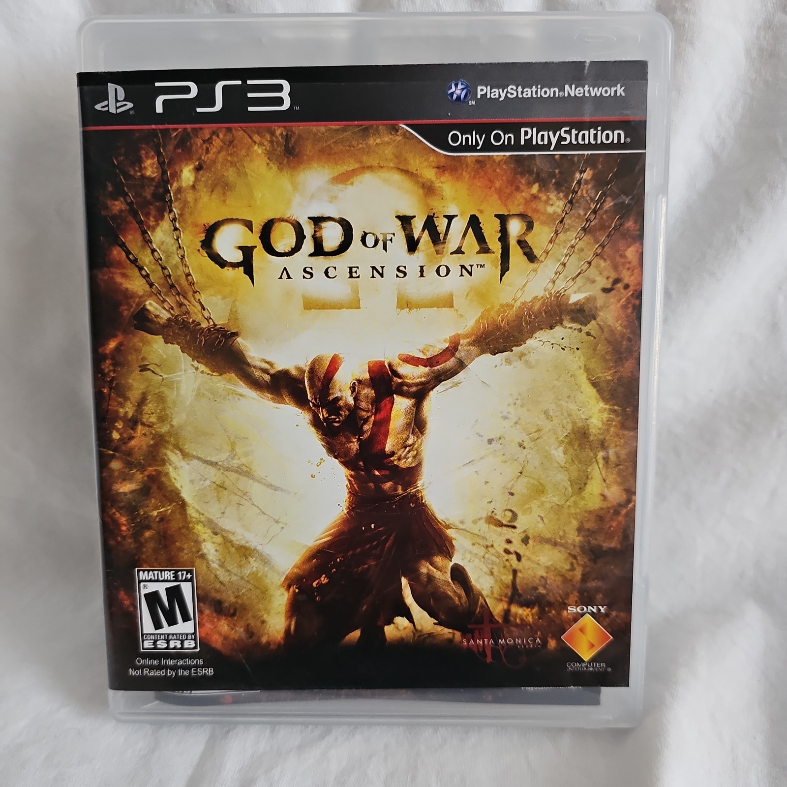 God of War: Ascension (Sony PlayStation 3) PS3 No Manual Excellent Condition