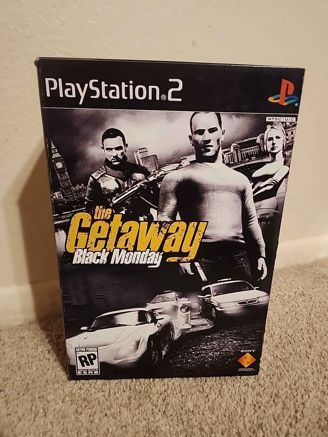 Getaway: Black Monday Press Release Box Sony PS2 Playstation 2 Demo Included