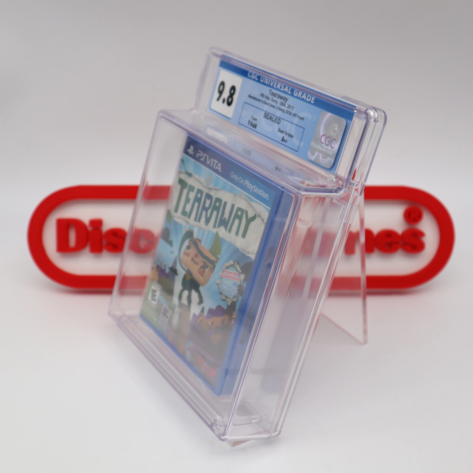 PlayStation PS VITA TEARAWAY / TEAR AWAY – CGC GRADED 9.8 A++! NEW & Sealed!