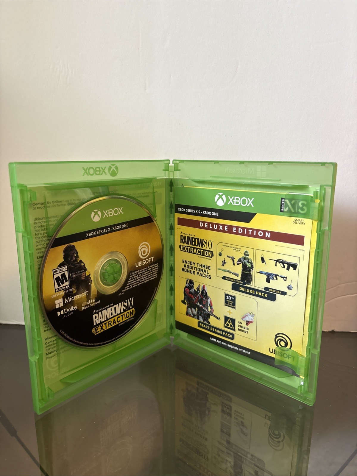 Rainbow Six Extraction Deluxe Edition (Xbox Series X, XBox One, 2022) TESTED