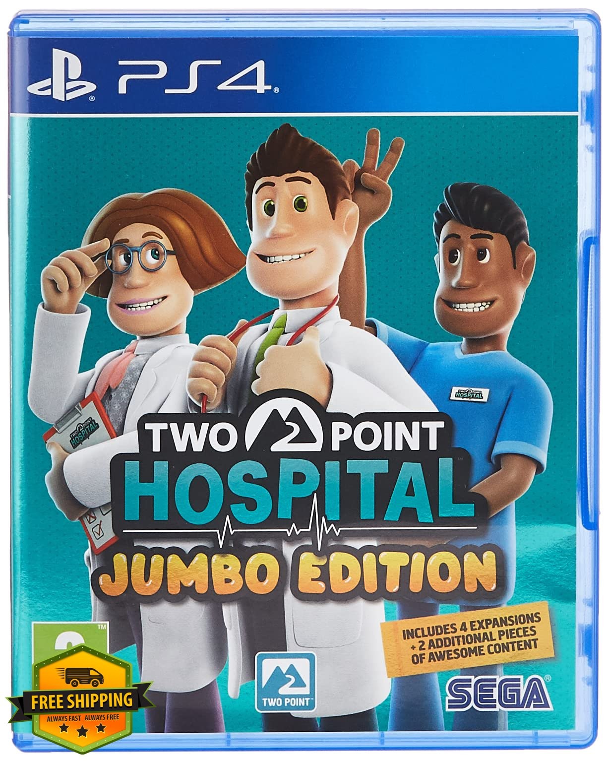SEGA Two Point Hospital Jumbo Edition PS4