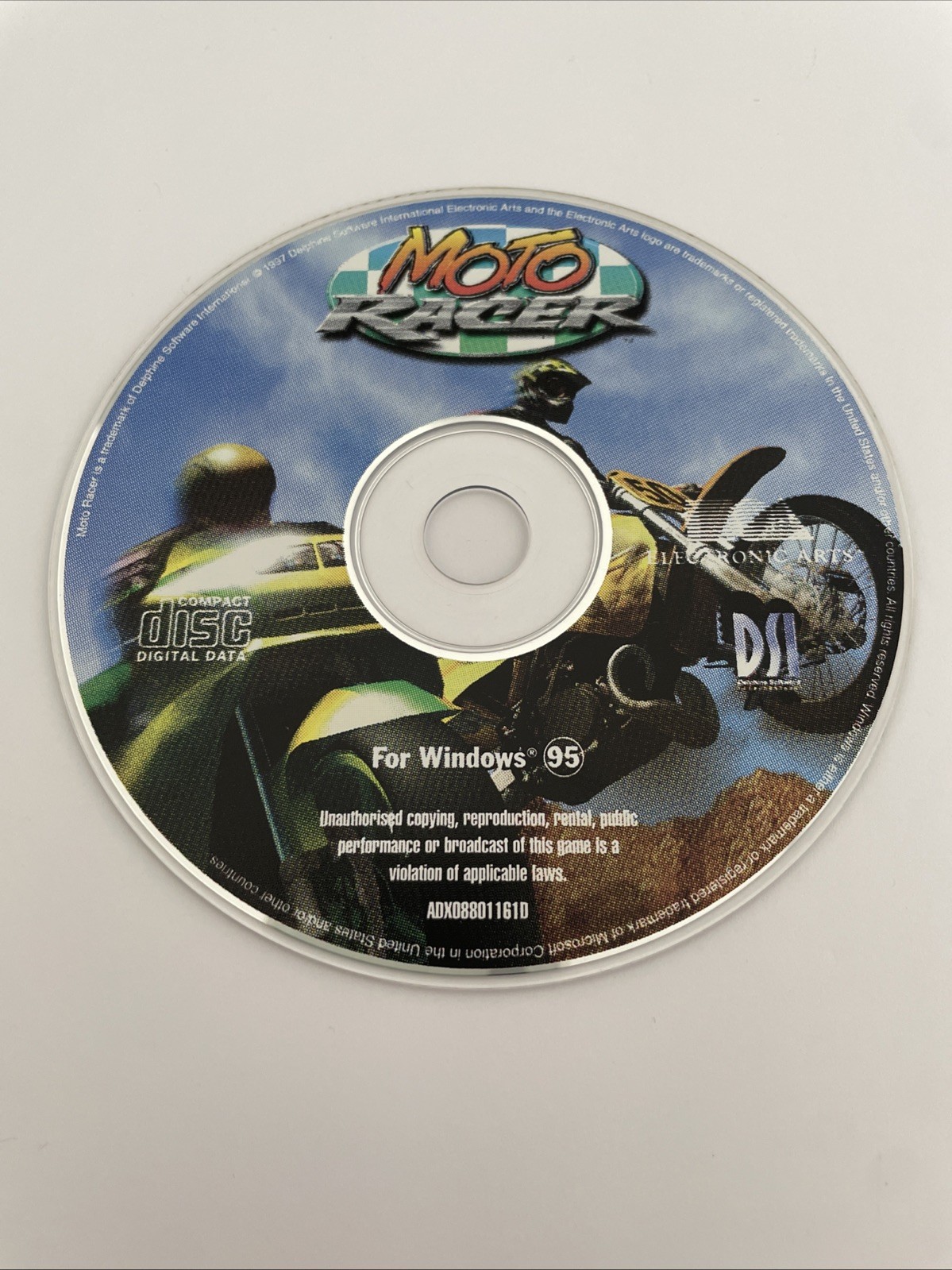 Moto Racer PC Game – Windows 95
