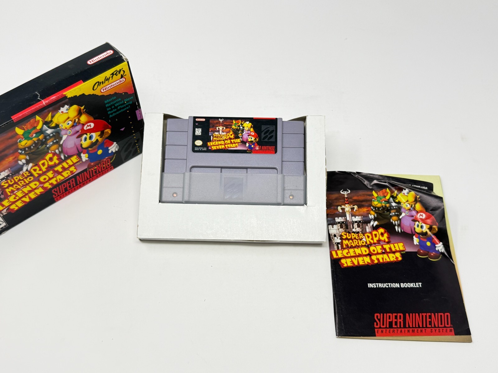 Super Mario RPG SNES CIB Very Good