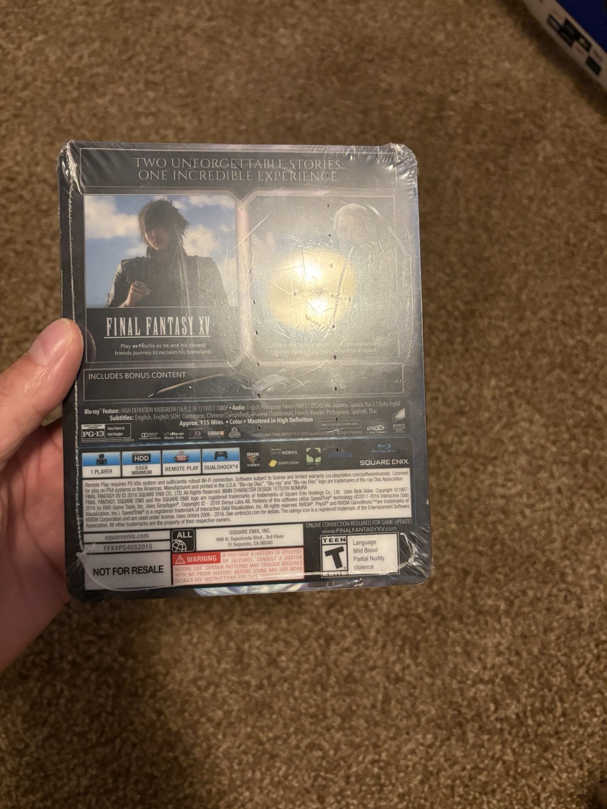 Final Fantasy XV Deluxe Edition PS4 Playstation