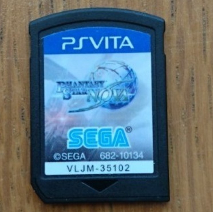 Phantasy Star Nova PlayStation PS Vita Cartridge Only Used Tested Japanese ver
