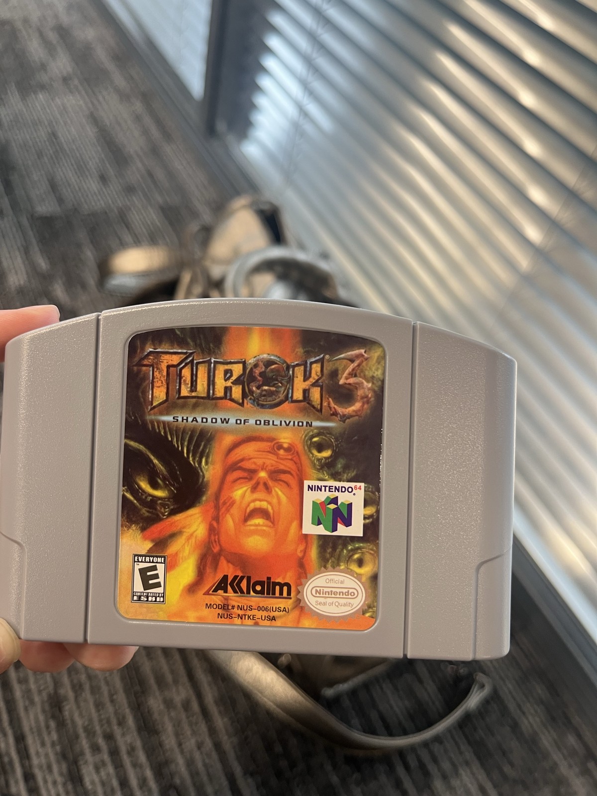 Turok 3: Shadow of Oblivion N64 Game Cartridge for Nintendo 64 US