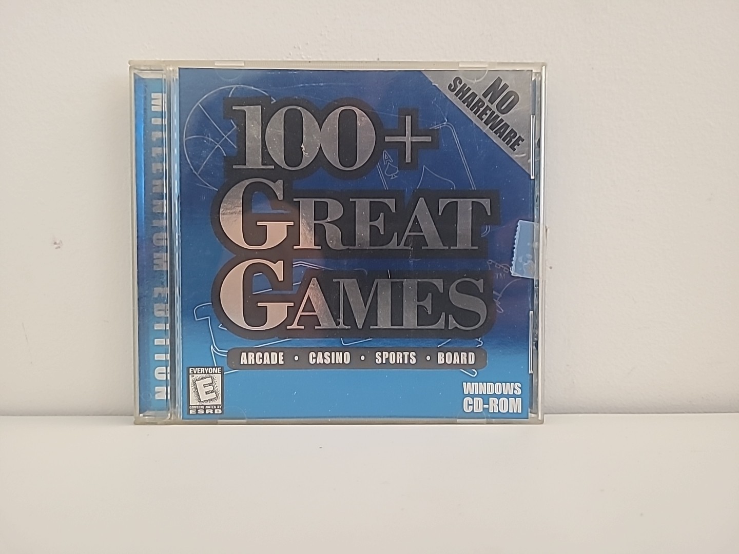 Vintage PC CD-ROM 100+ Great Games Millennium Edition ValuSoft Windows 95/98