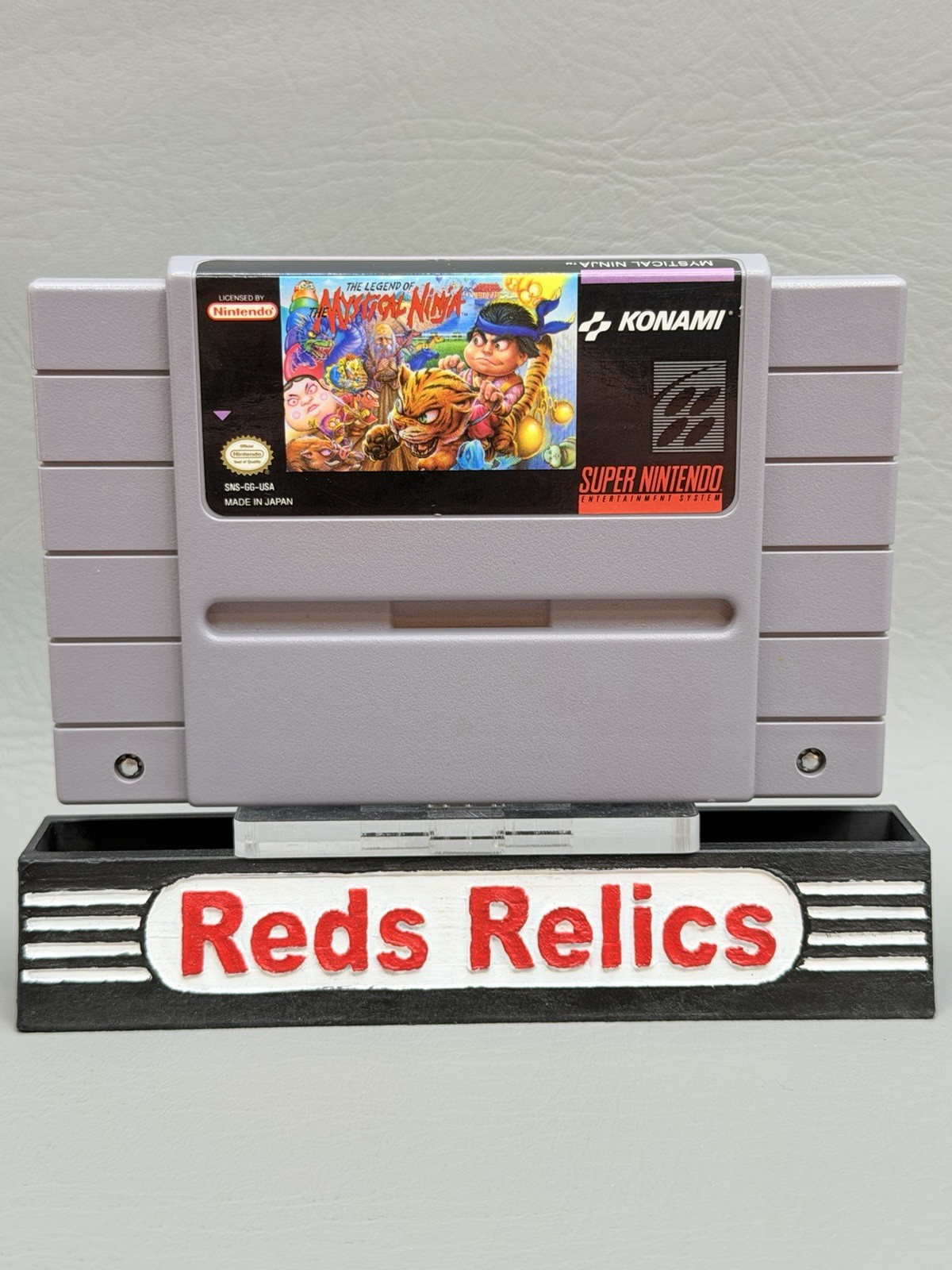 The Legend of the Mystical Ninja Super Nintendo SNES Authentic – Excellent