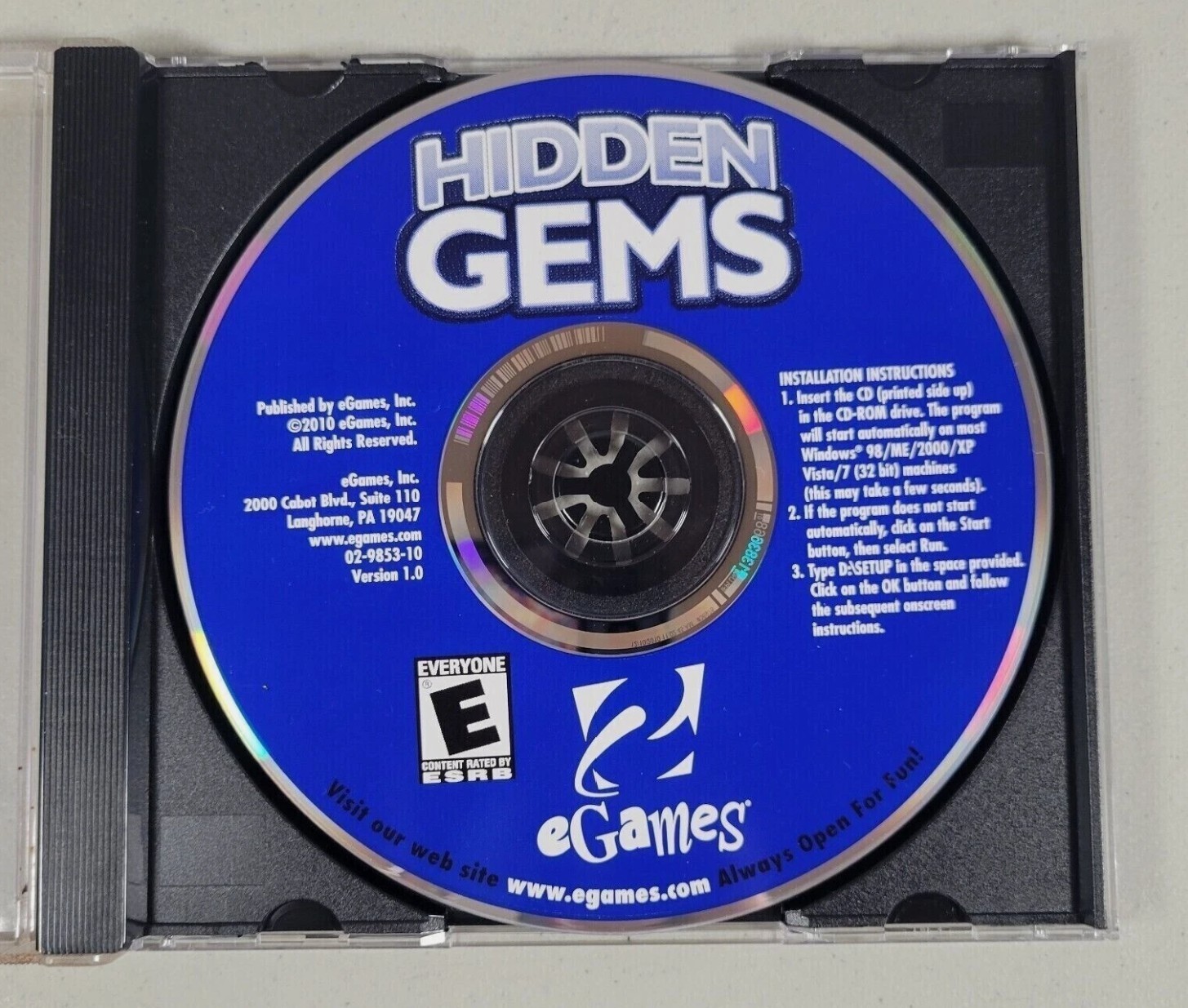 PC Games Caterpillar, Crosswords, Diamond Drop, Drop, Hidden Gems, Mahjongg, +