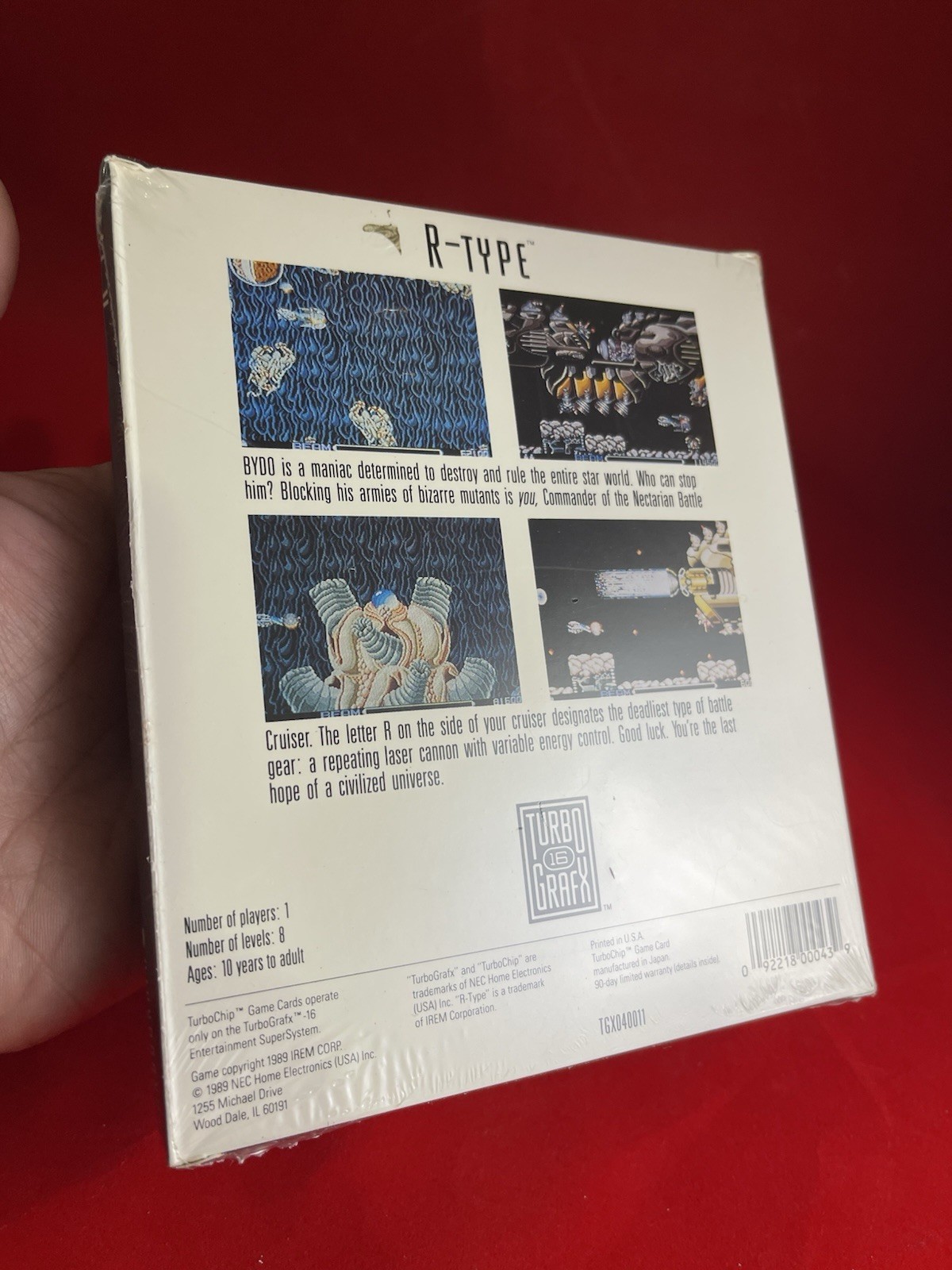 R-Type (TurboGrafx-16, 1991) Brand New Factory Sealed😱🔥