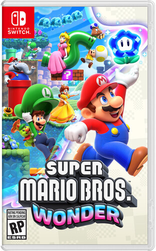 Super Mario Bros Wonder – Nintendo Switch (Original Case & Cartridge)