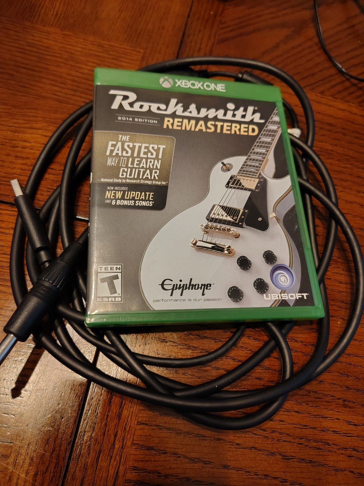 Ubisoft Rocksmith Remastered (Xbox One) 2016 T NTSC-U/C Music Game With Cable
