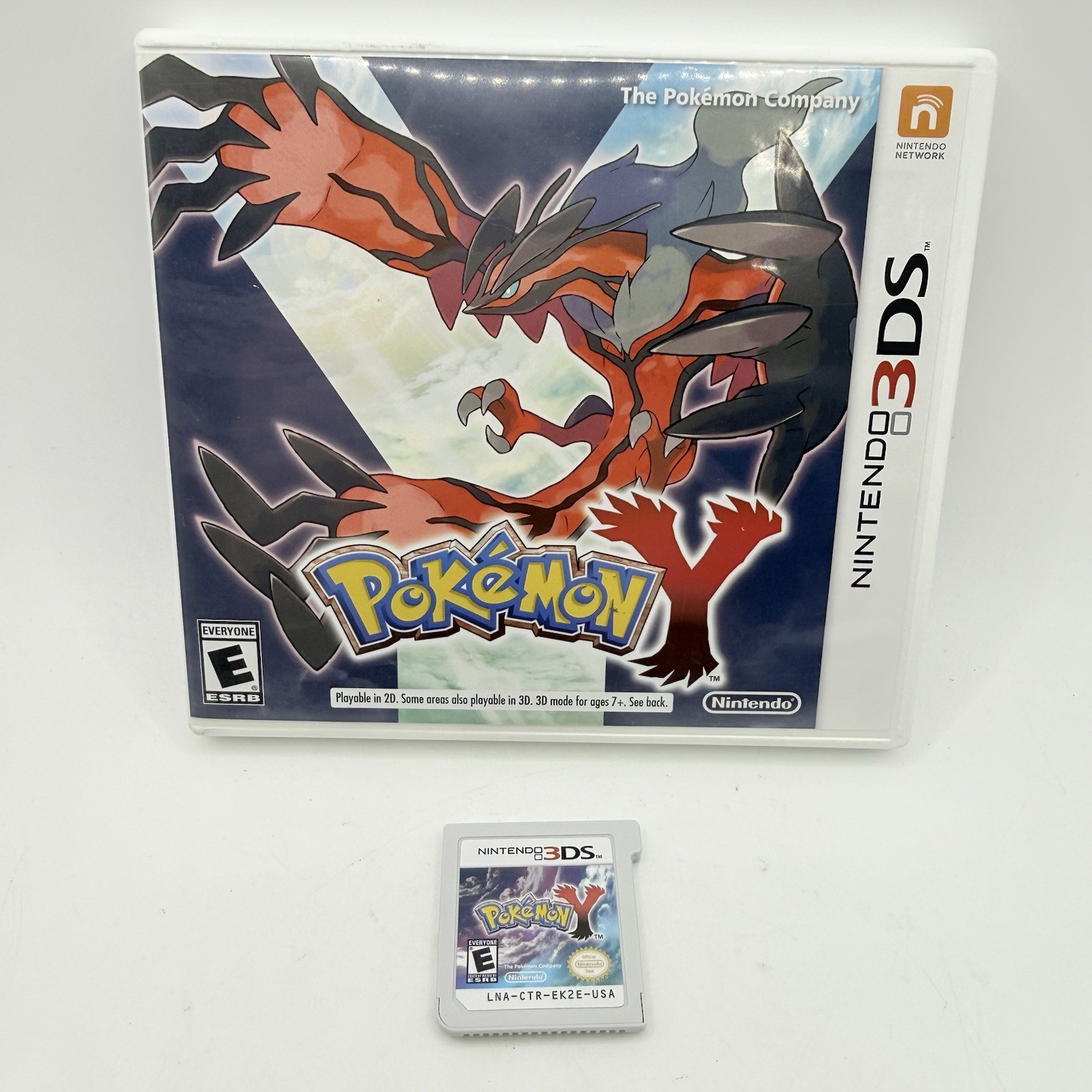 Pokemon Y version for Nintendo 3DS complete w/ box & manual, CIB, tested