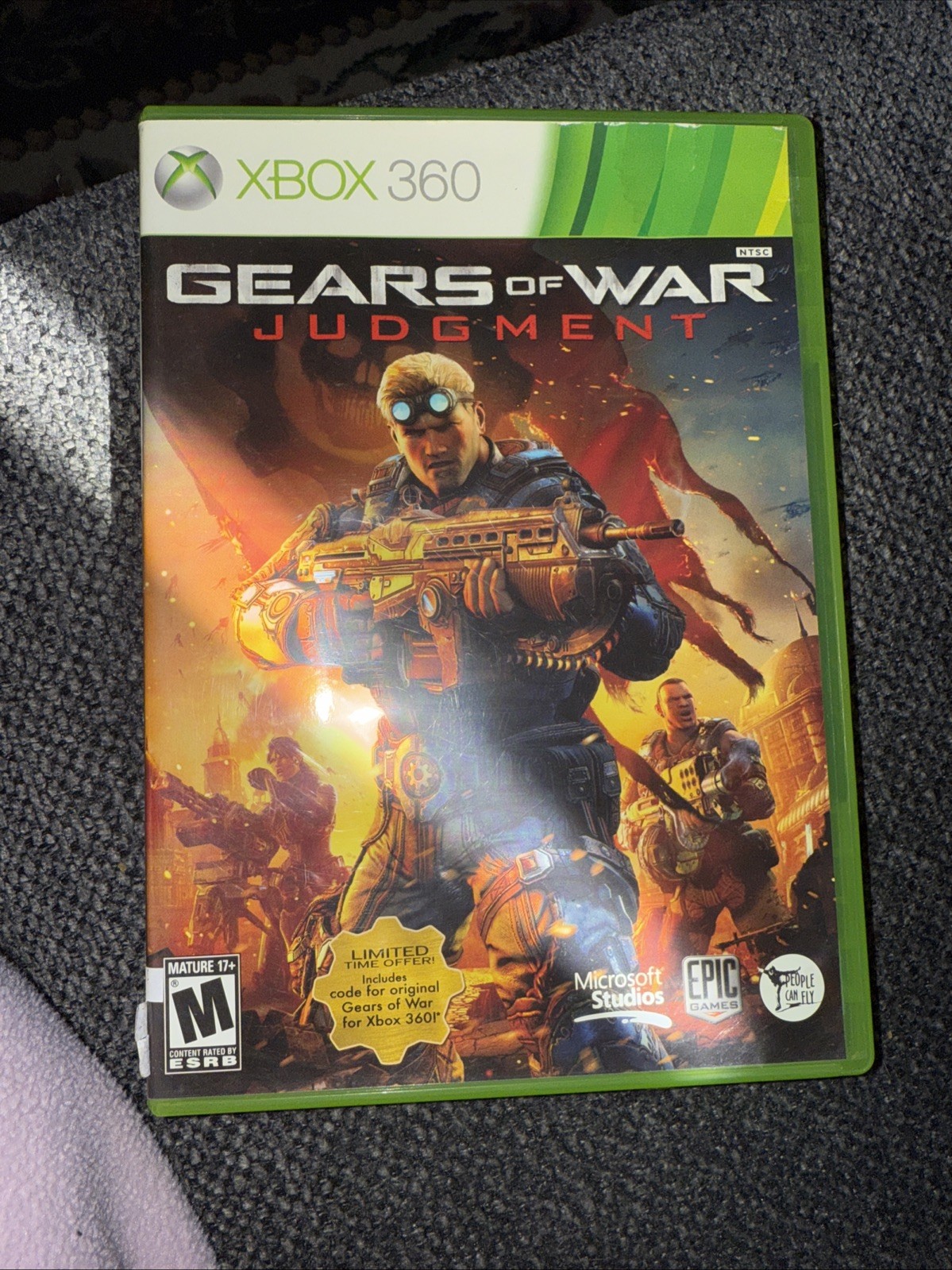 Gears of War: Judgment (Microsoft Xbox 360, 2013) Tested – No Manual