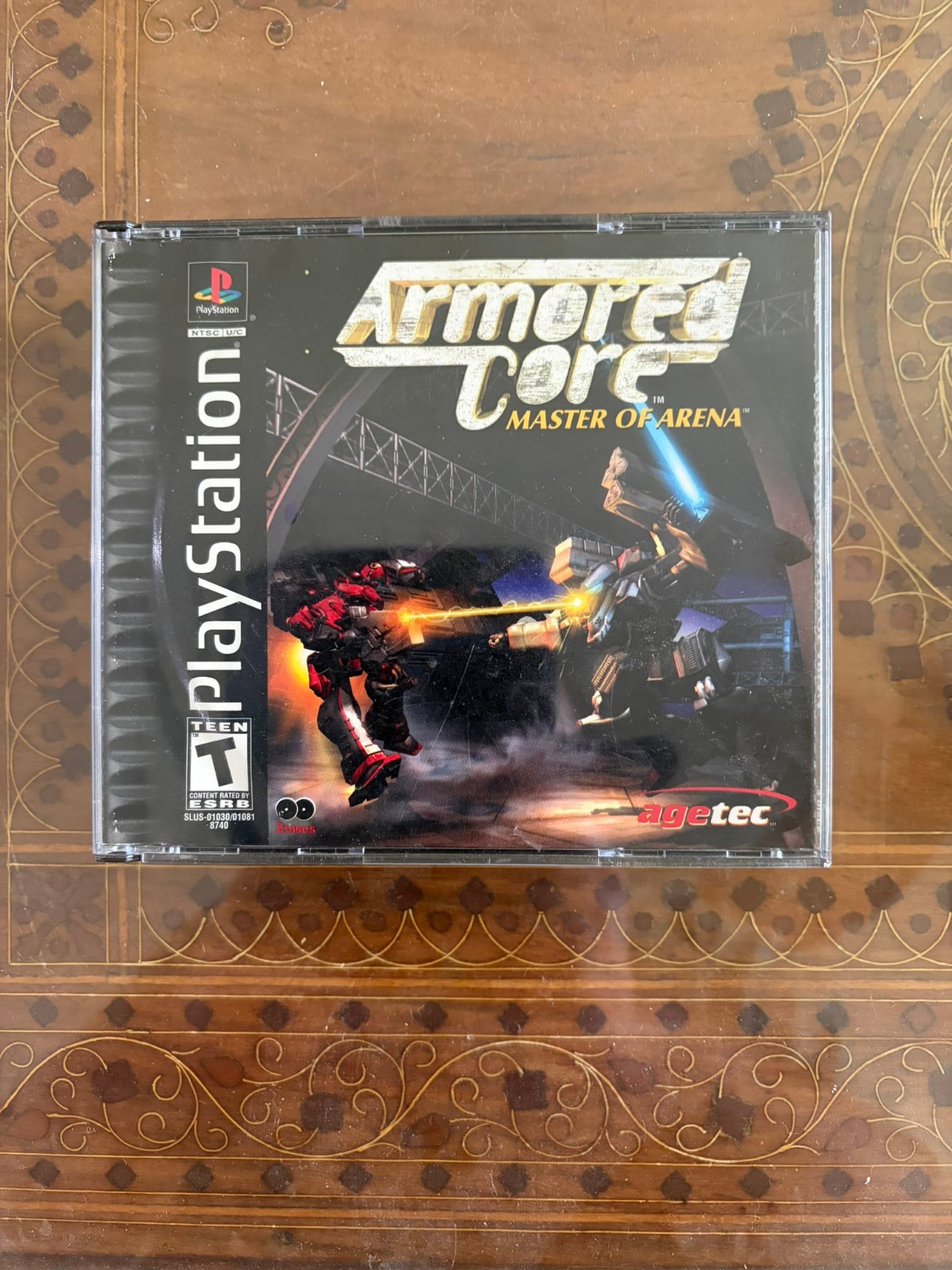 Armored Core: Master of Arena (Sony PlayStation 1, 2000) (No Manual) Tested