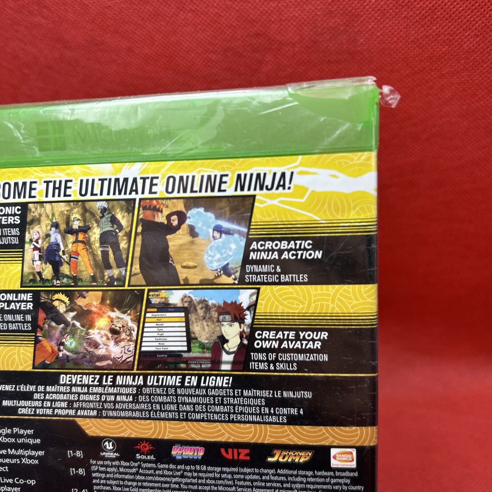 Naruto to Boruto: Shinobi Striker Microsoft Xbox One Brand New Factory Sealed