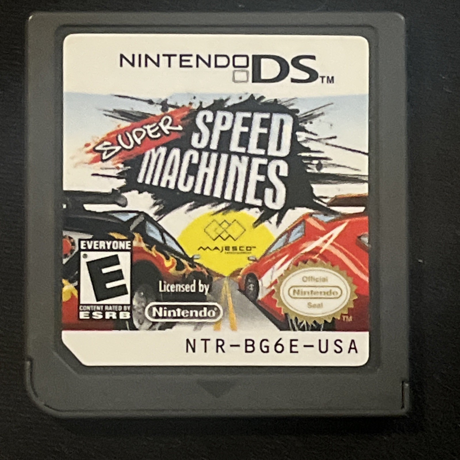 Super Speed Machines Nintendo DS 2DS 3DS Racing Game Tested Cart Only