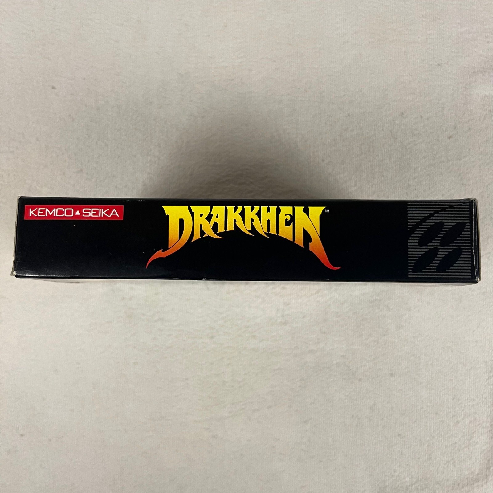 Drakkhen Super Nintendo 1991 SNES CIB Complete Manual