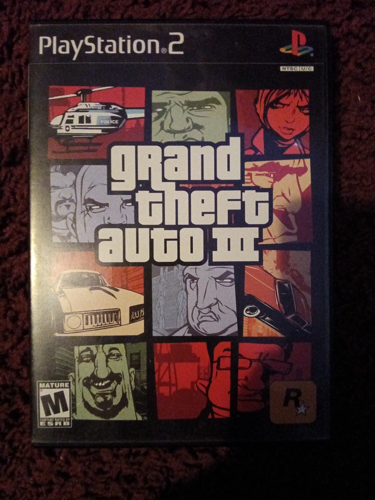 Rockstar Grand Theft Auto III PS2 NTSC Good Condition Complete Manual SLUS 20062