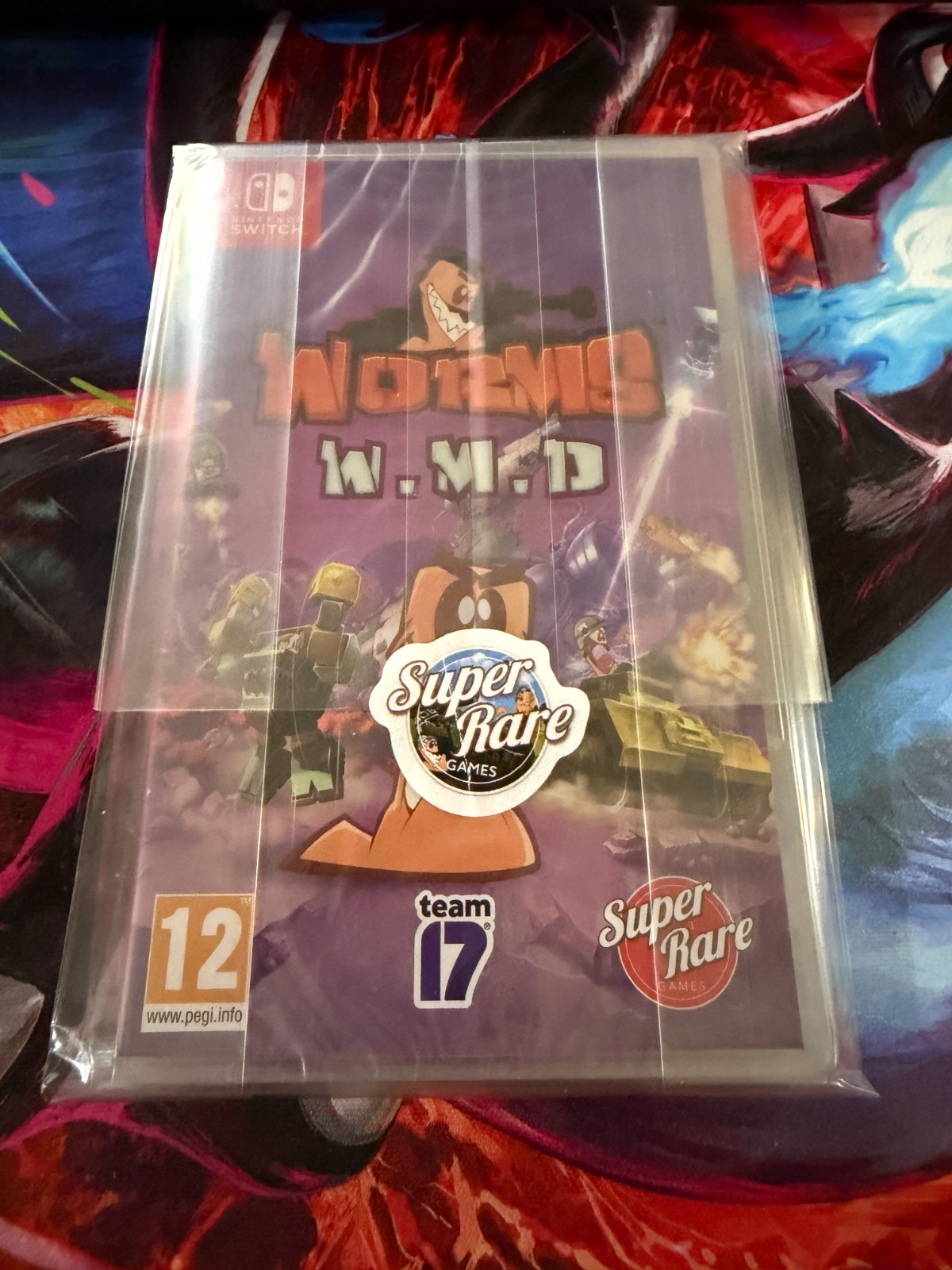 WORMS W.M.D. (WMD) – Nintendo Switch – Super Rare Games #6 – NEW SEALED