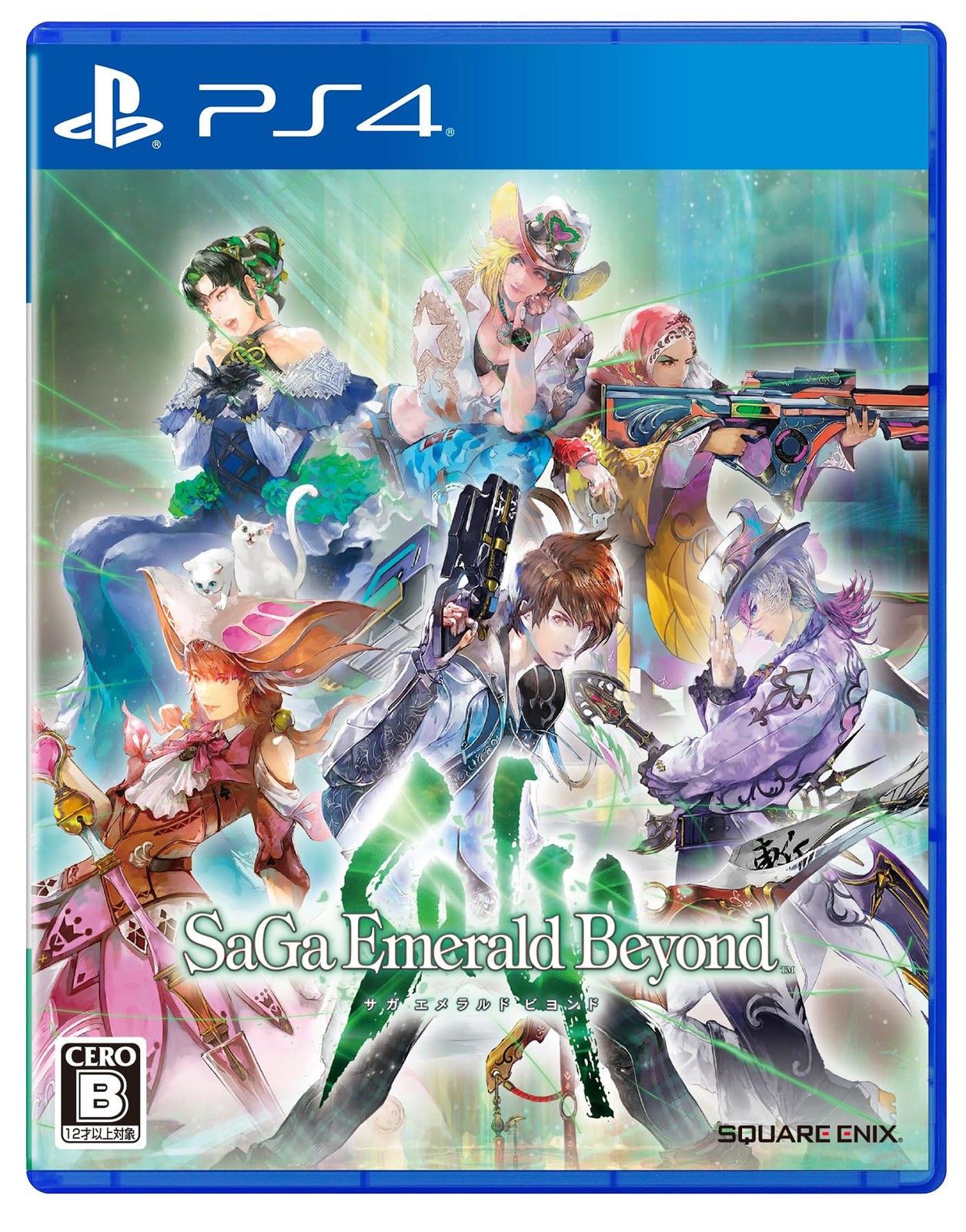 (JAPAN) PS4 video game SaGa Emerald Beyond – PS4