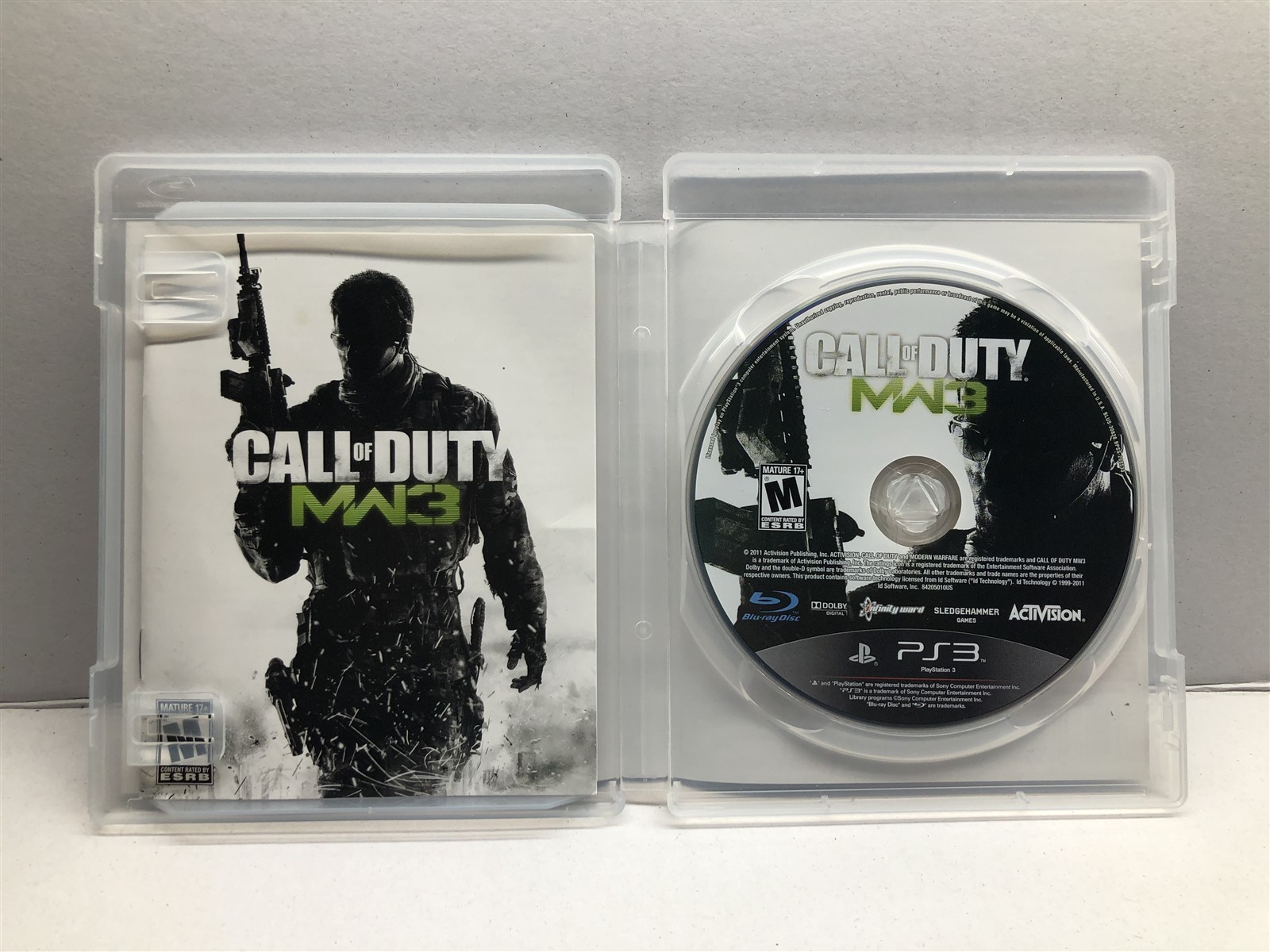 Call of Duty Modern Warfare 3 MW3 (PS3, 2011) Complete Tested Working