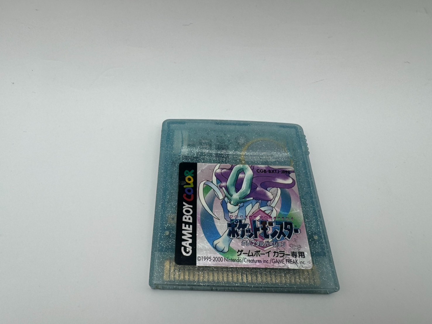 Pokemon Crystal ver.Nintendo Game Boy Color Japanese Tested New Battery 15+