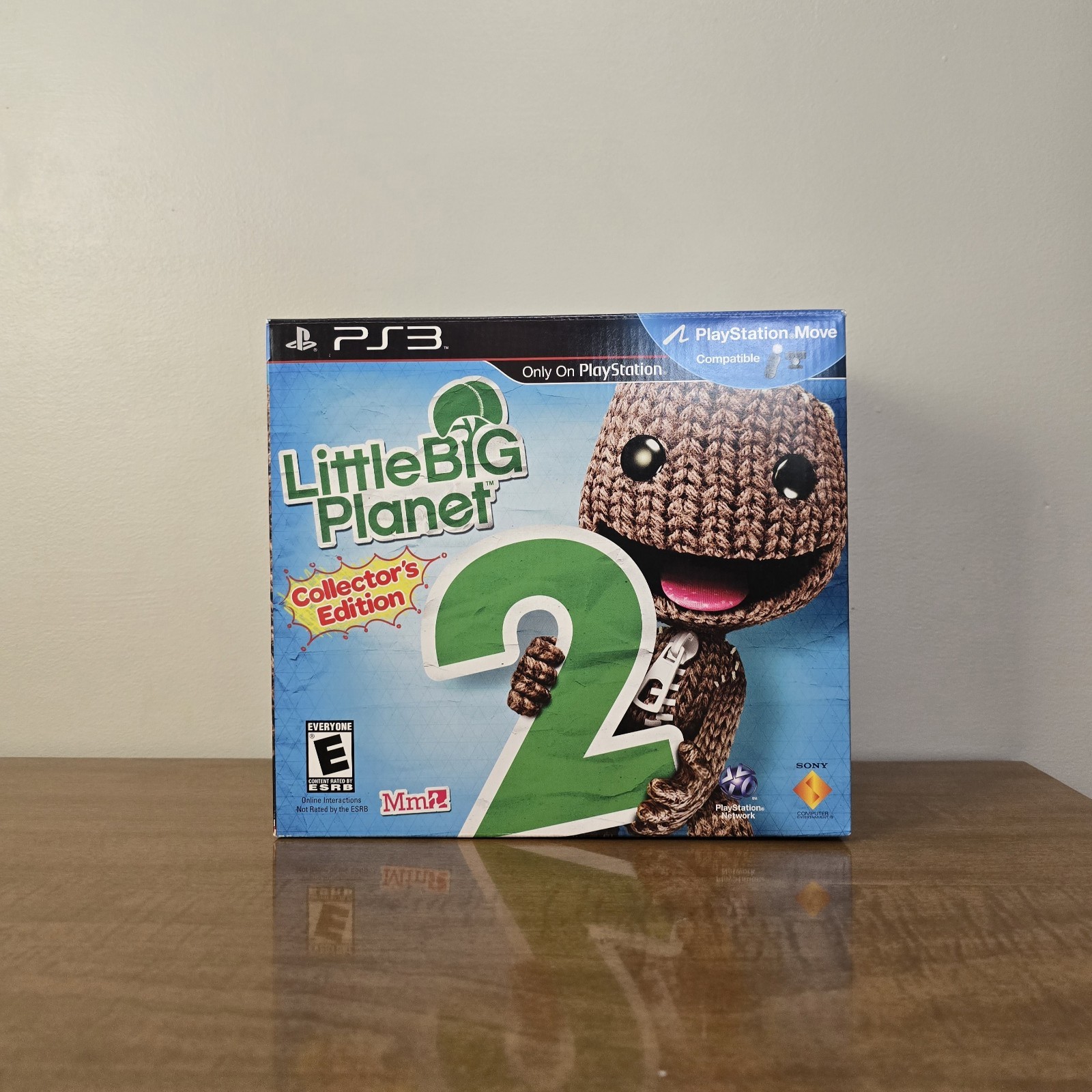 LittleBigPlanet 2 Collector’s Edition PS3 – NO DISC – Sealed Plush & Bookends