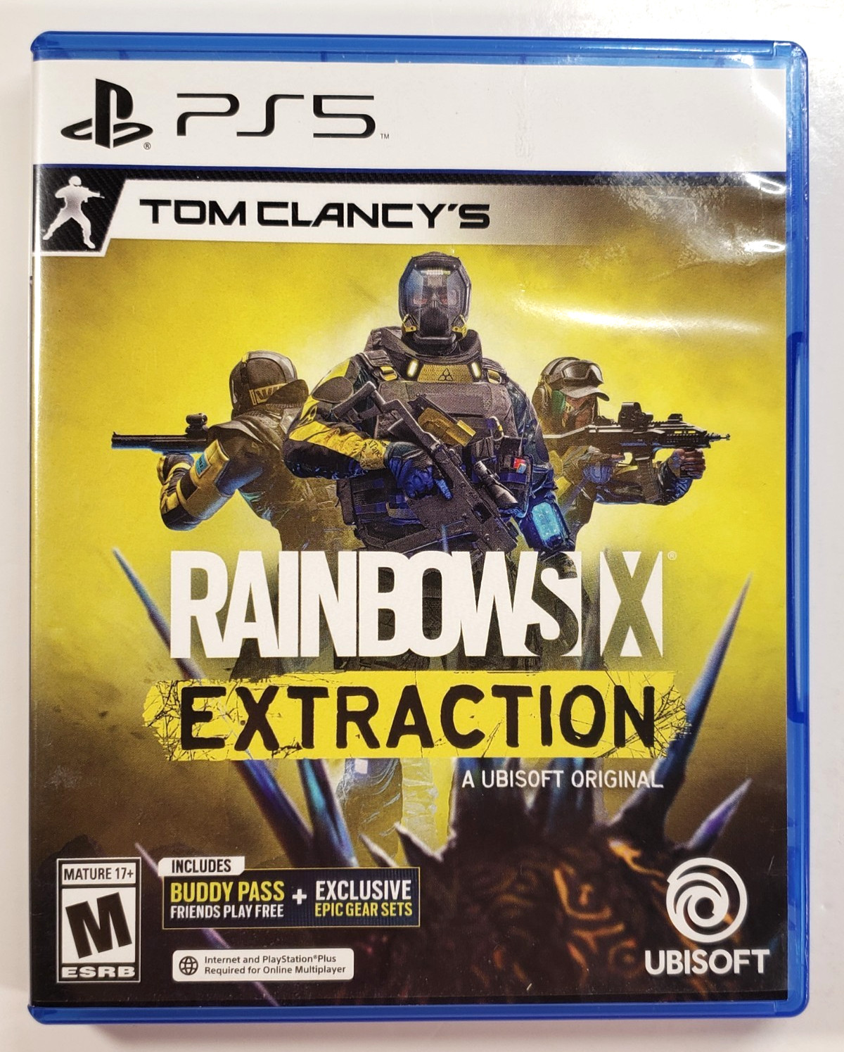 Rainbow Six: Extraction (Sony PlayStation 5, 2022) PS5 Ubisoft Case Game Tested